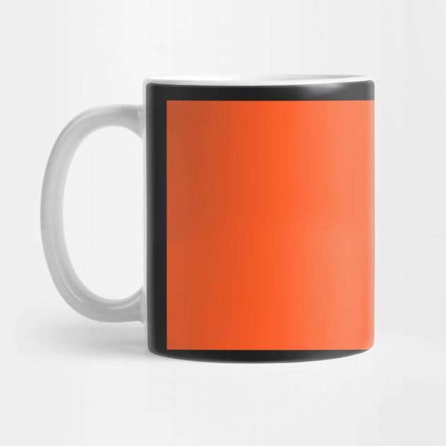Bold orange - solid color. by CreaKat